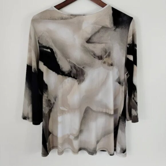 Clara SunWoo Knotted Hem Tunic Size Medium - Picture 7 of 7